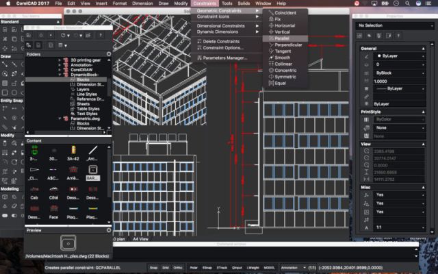 CorelCAD 2017 for macOS Free Download