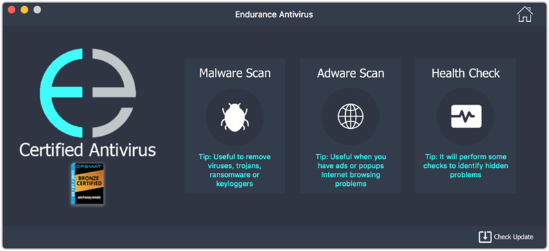 Endurance Antivirus 4.1.4 for Mac Download