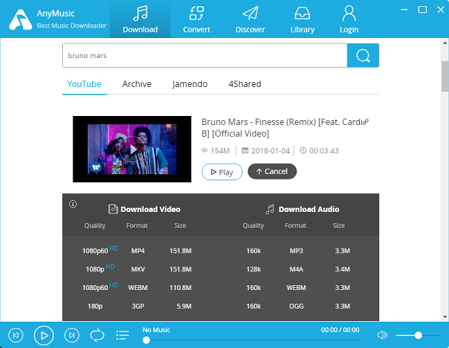 AmoyShare AnyMusic 5.0 Free Download