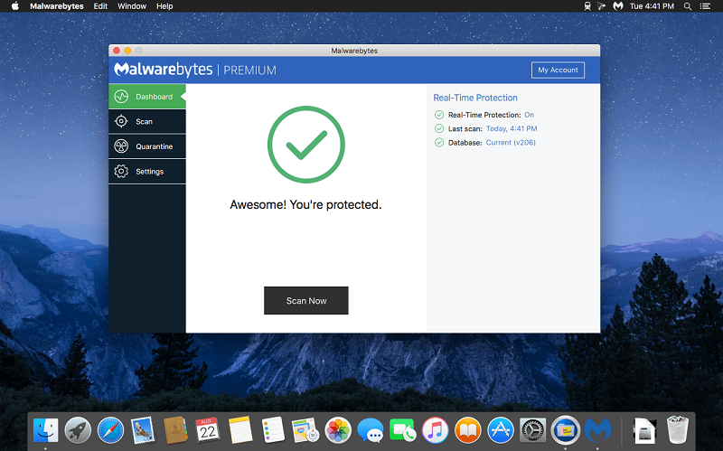 Malwarebytes Premium 3.1.1.505 for Mac Download