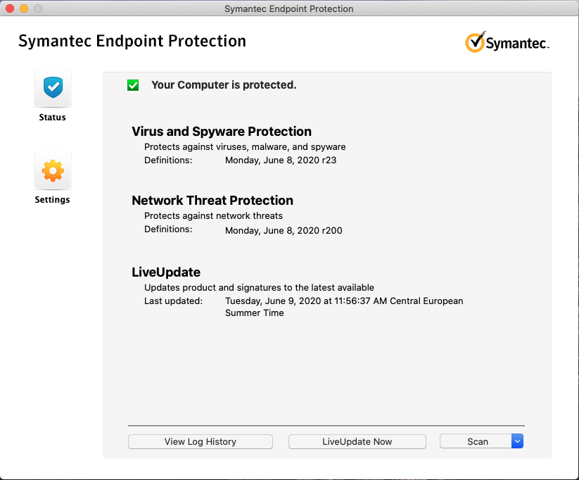 free for mac download Symantec Endpoint Protection 14.3.10148.8000