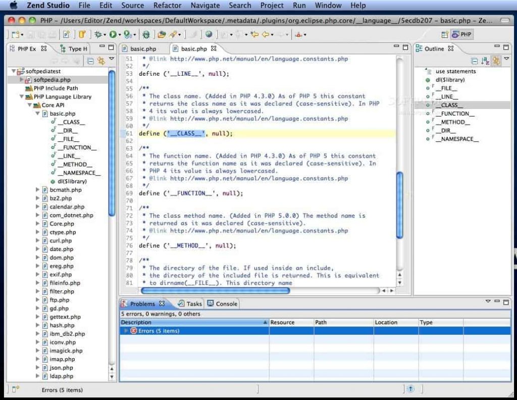 Zend Studio 13.6 for Mac Download