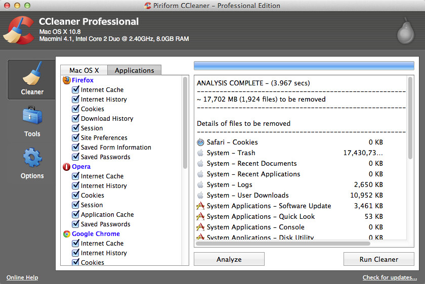 CCleaner Pro 2022 for MacOSX Free Download