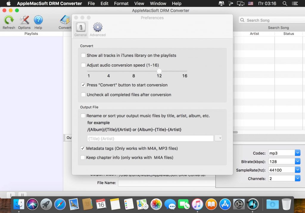 AppleMacSoft DRM Converter for Mac Free Download