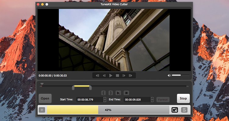 TunesKit Video Cutter Free Download macOS