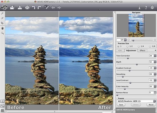 AKVIS HDRFactory 6.0 for Mac Free Download