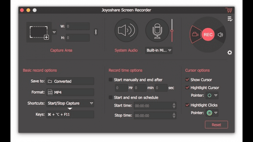 Joyoshare Screen Recorder For Mac Free Download