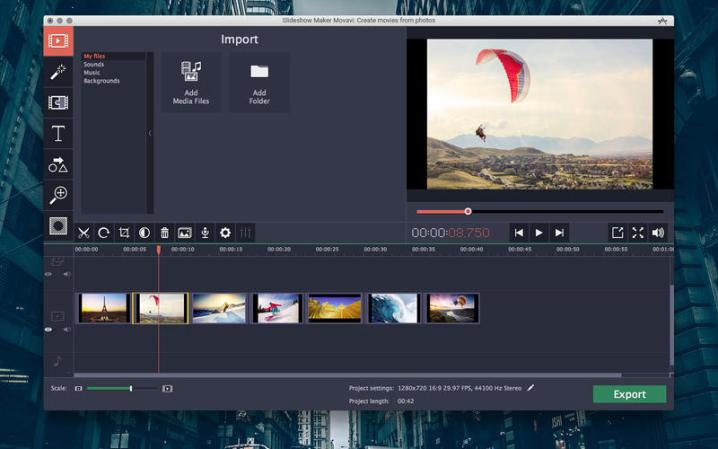 Movavi Slideshow Maker 7.2 for Mac Free Download