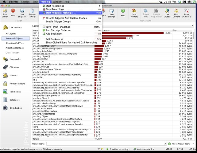 JProfiler 10.1 for macOS Free Download