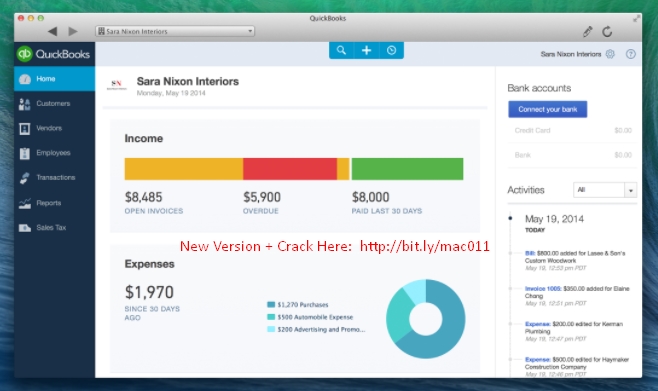 Intuit QuickBooks v17.2 for Mac Free Download