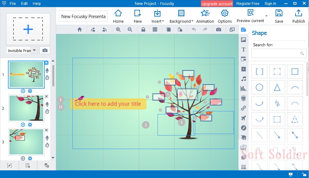 Focusky Presentation Maker Pro 2.8 for Mac OS X Free Download