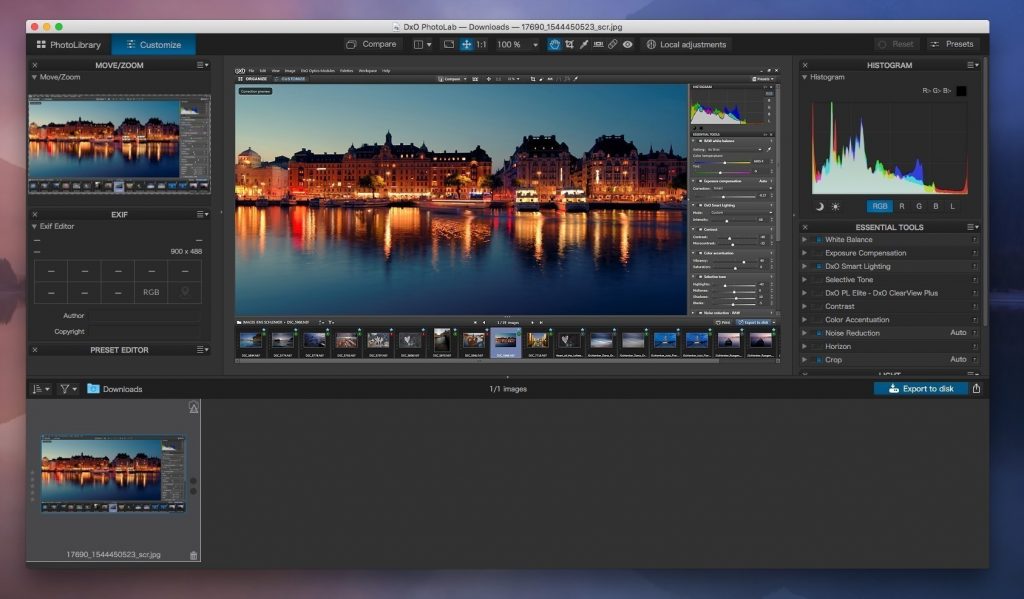 DxO PhotoLab 2.1.0 for Mac Free Download