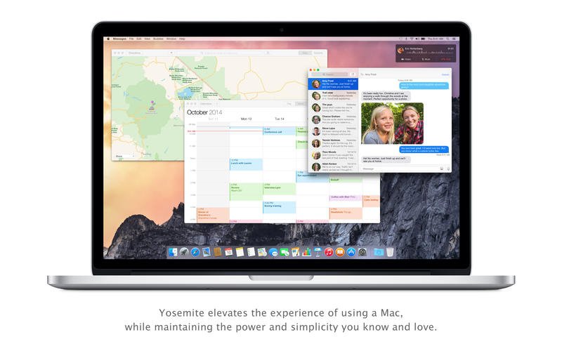 Mac OS X Yosemite 10.10.5 Free Download