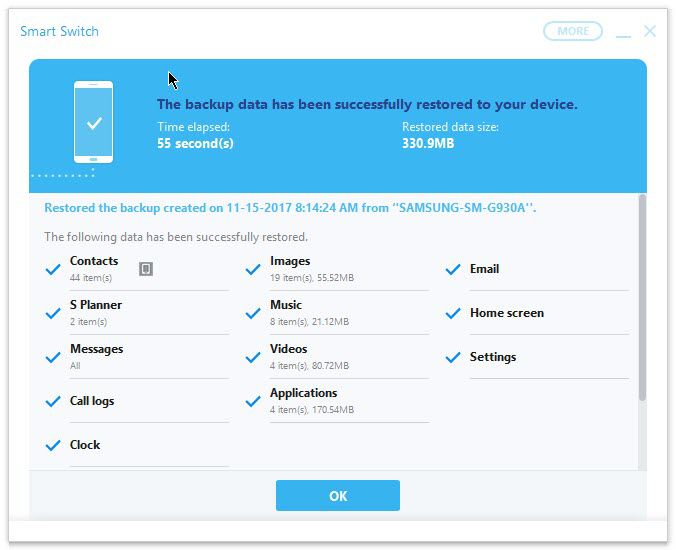 Samsung Smart Switch 4.2 for Mac