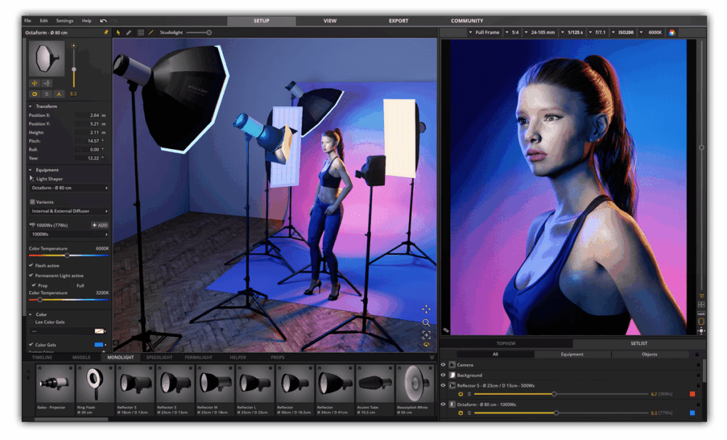 set.a.light 3D STUDIO for Mac