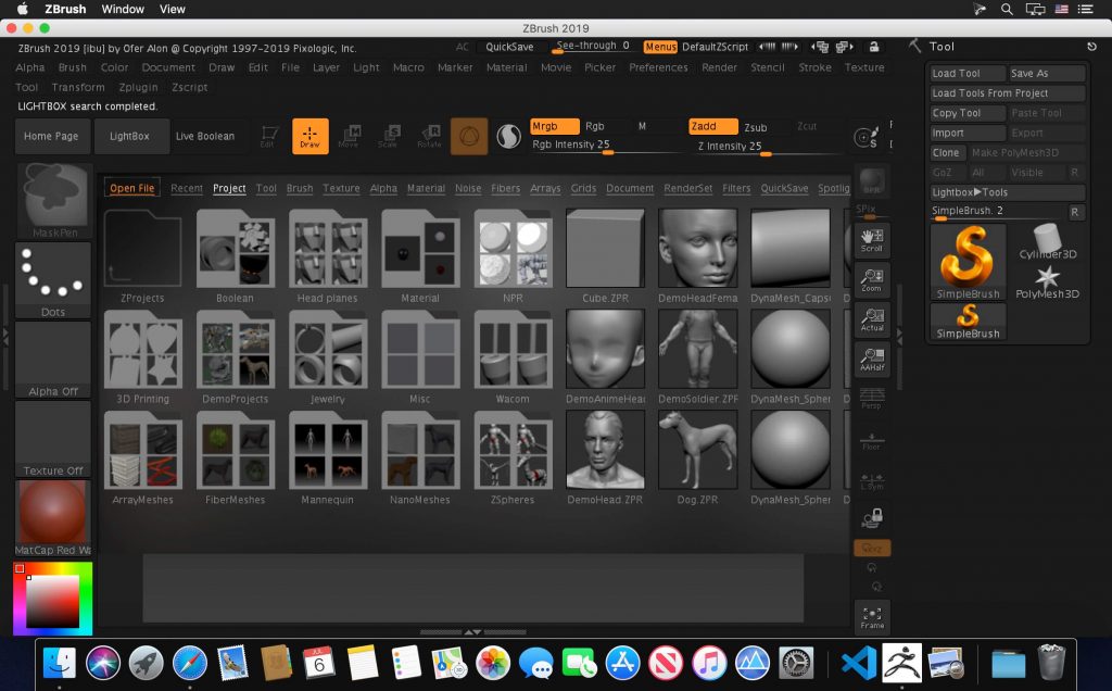 Pixologic ZBrush 2019 for Mac Free Download