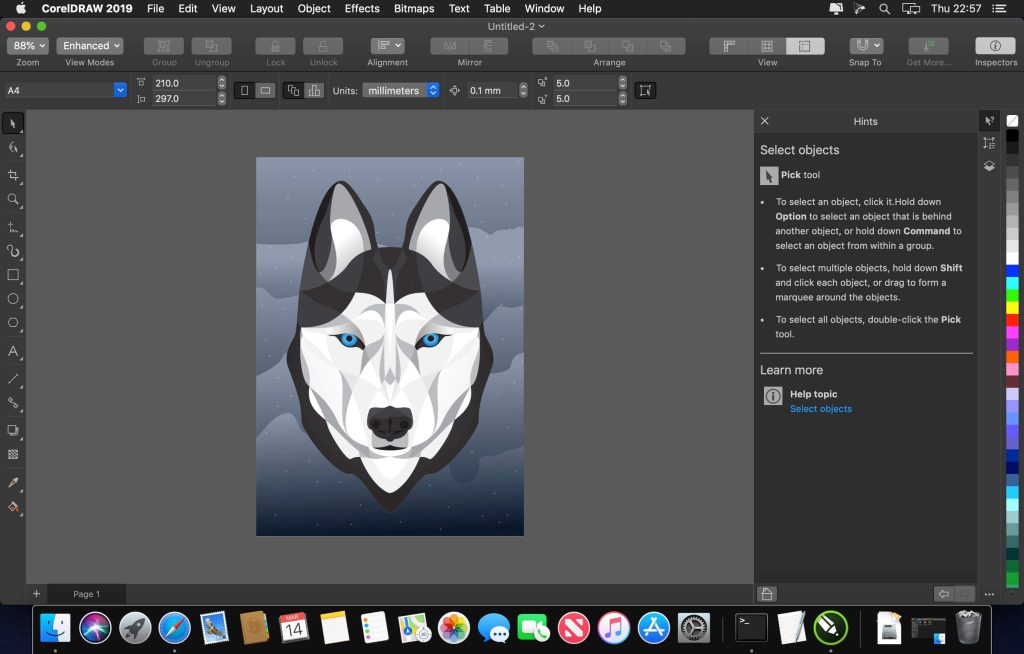 CorelDRAW Graphics Suite 2019 v21.2 for Mac Free Download