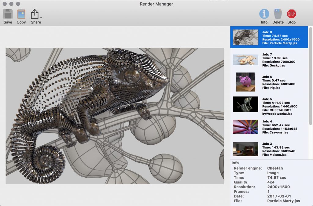 Cheetah3D 7.2.1 for Mac Free Download