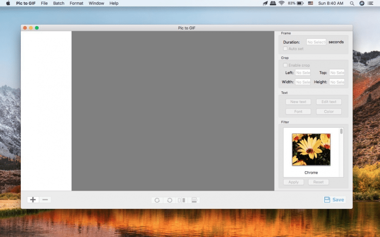 Pictures to GIF 1.4 for macOS Free Download