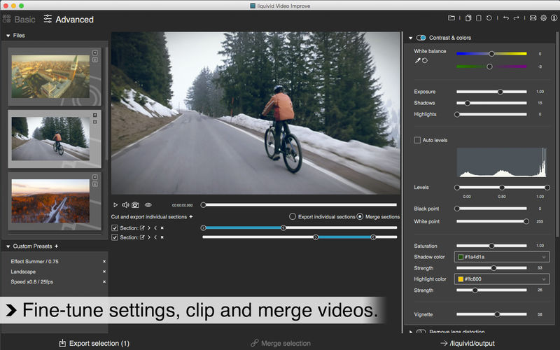 liquivid Video Improve 2.6 for Mac Free Download
