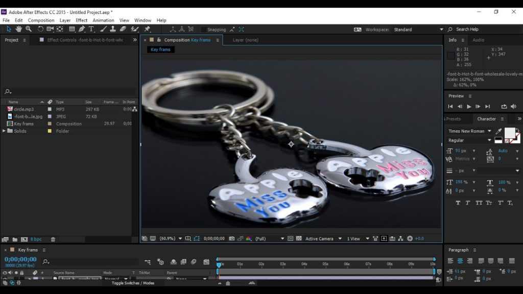 Adobe After Effects CC 2018 15.1 for macOS Free Download