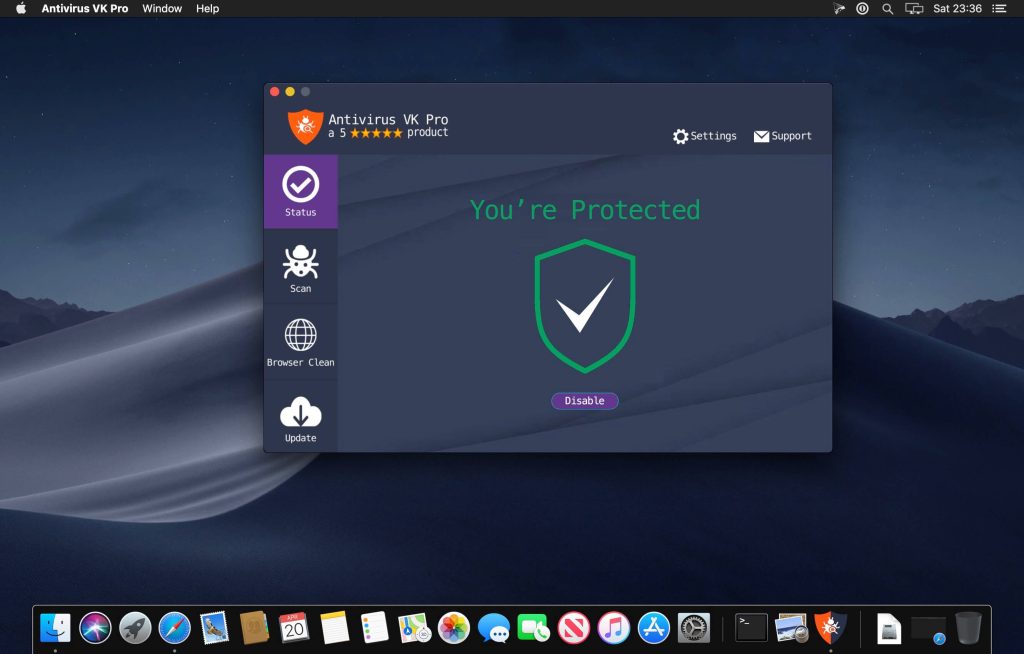 Antivirus VK Pro for Mac Free Download