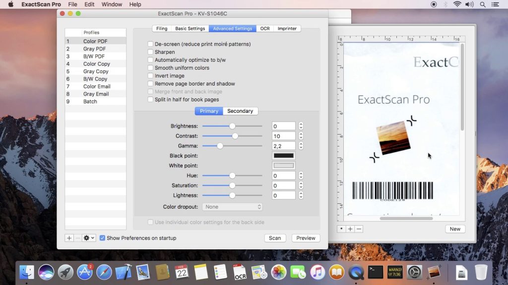 ExactScan Pro 19.9 for macOS Free Download