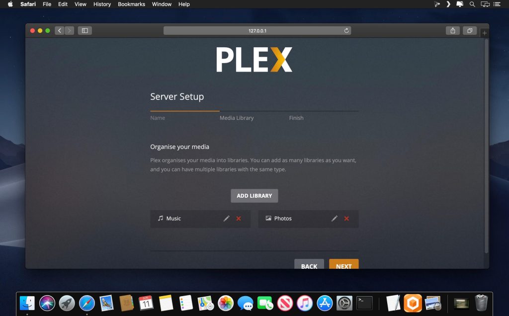 mac plex media server