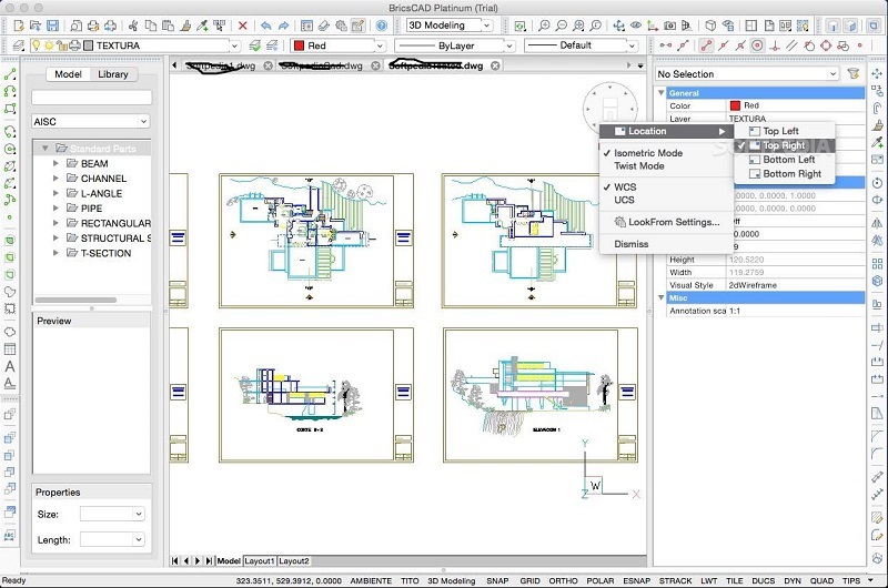 Bricsys BricsCAD Platinum 19.2.18.1 for Mac Full Version Free Download