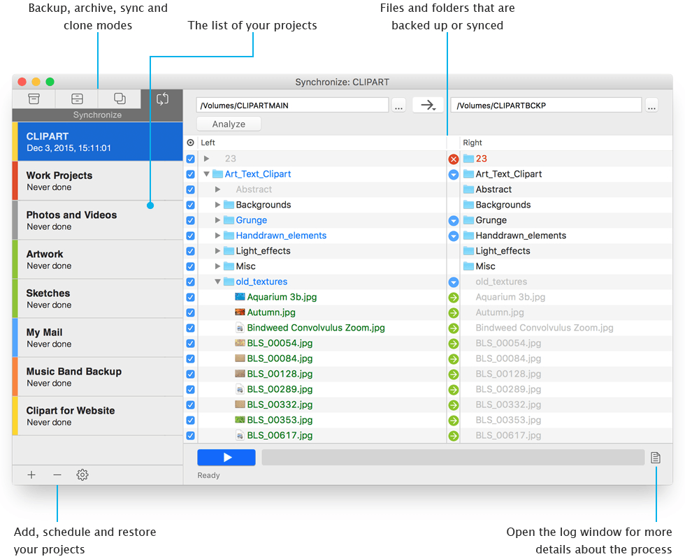 Get Backup Pro 3.7 Multilingual for Mac