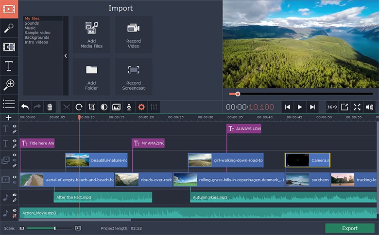 Movavi Video Editor Business 15.5 for macOS Free Download