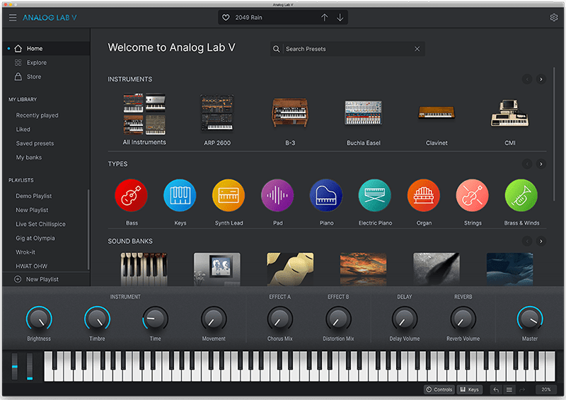 Arturia Analog Lab 5 v5.4 for Mac Free Download