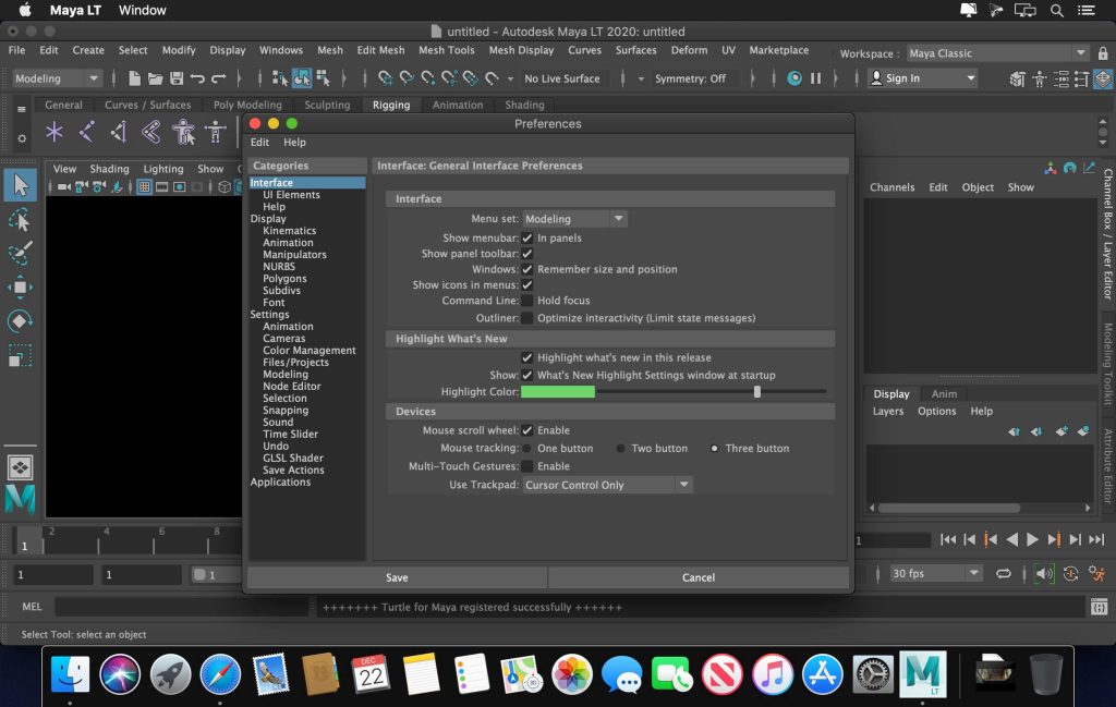 Autodesk Maya LT 2020 for Mac Direct Download Link