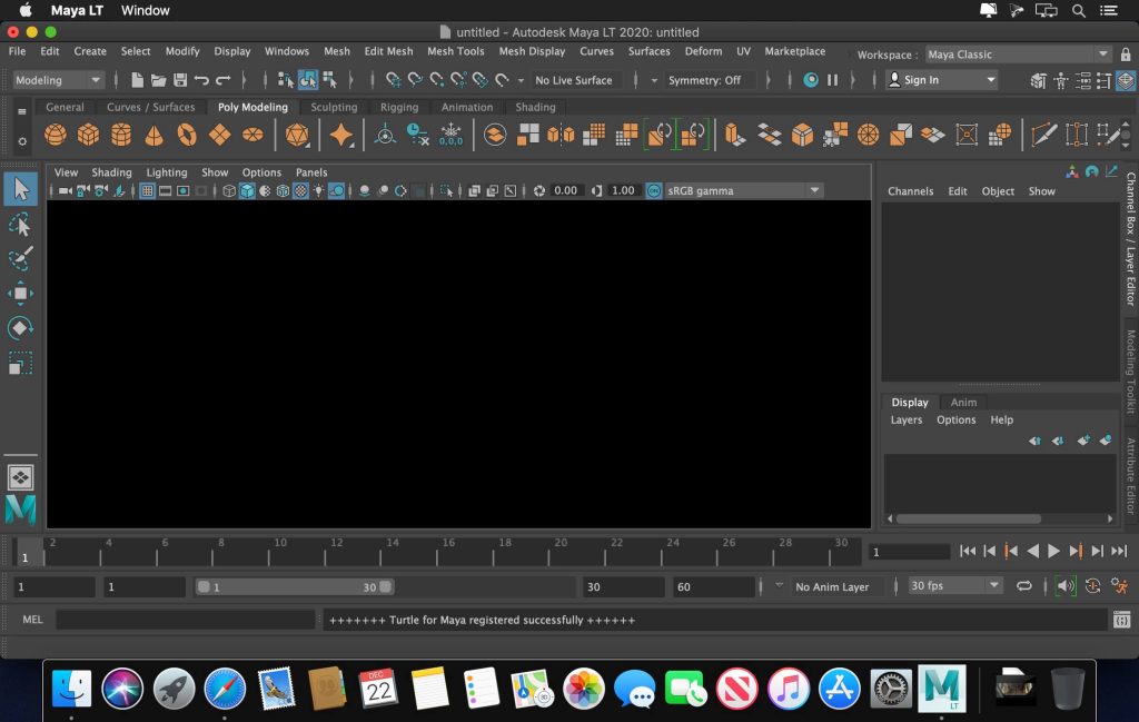 Autodesk Maya LT 2020 for Mac Full Version