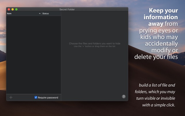 Secret Folder Pro 10.1 for Mac Full Version Free Download