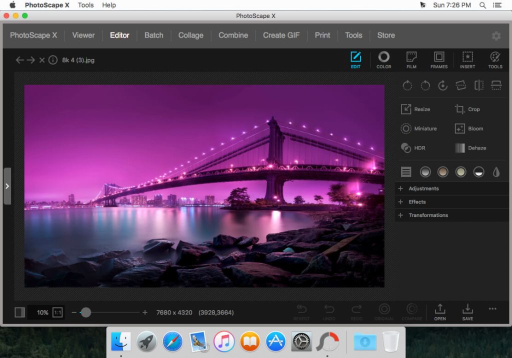 PhotoScape X Pro 4.0.1 for Mac Free Download