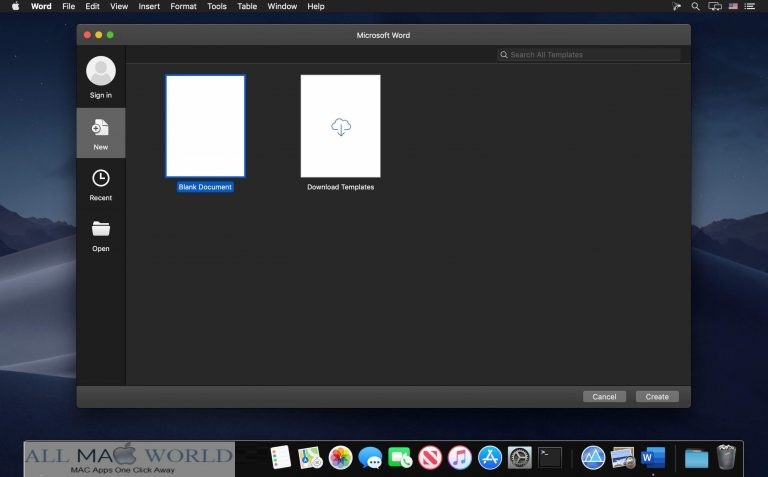Microsoft Word 2021 VL 16.68 for Mac Download