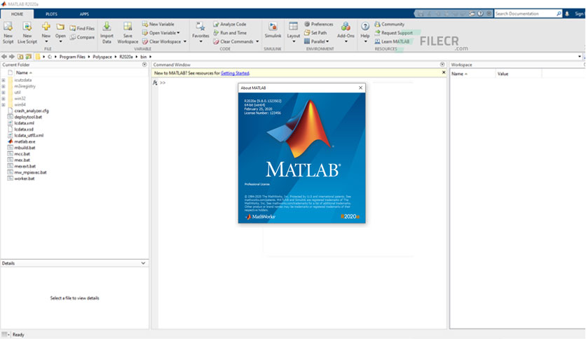 Mathworks Matlab R2020a for Mac Free Download