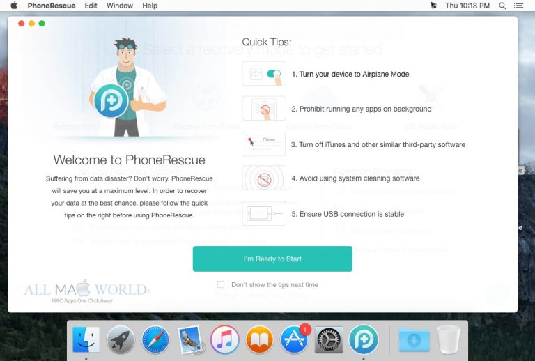 PhoneRescue for iOS 4 for Mac Free Download