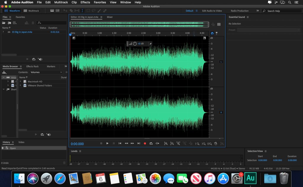 Adobe Audition 2020 for Mac Free Download