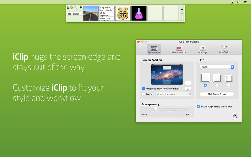 iClip 5.5.3b5 for Mac