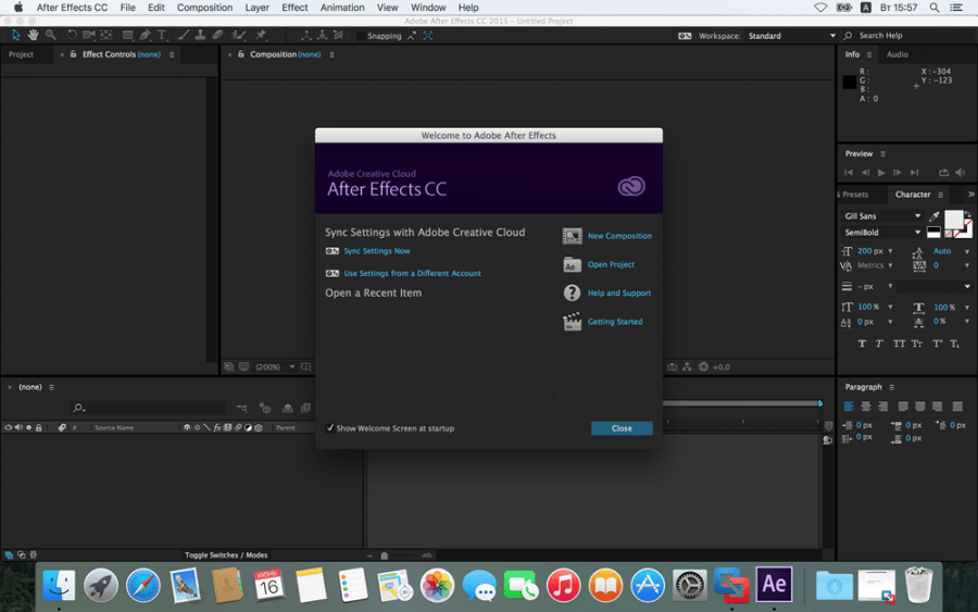 Adobe After Effects CC 2018 15.1 for Mac Free Download