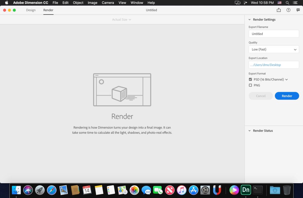Adobe Dimension v3.1.1 for Mac Free Download