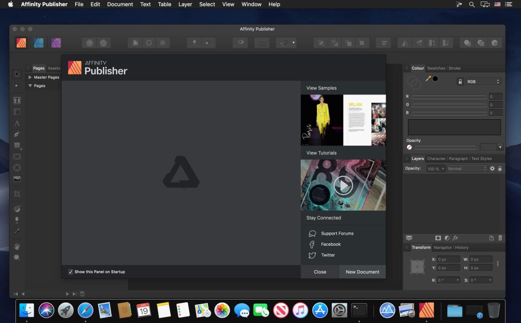 Affinity Publisher 1.9 for macOS Free Download