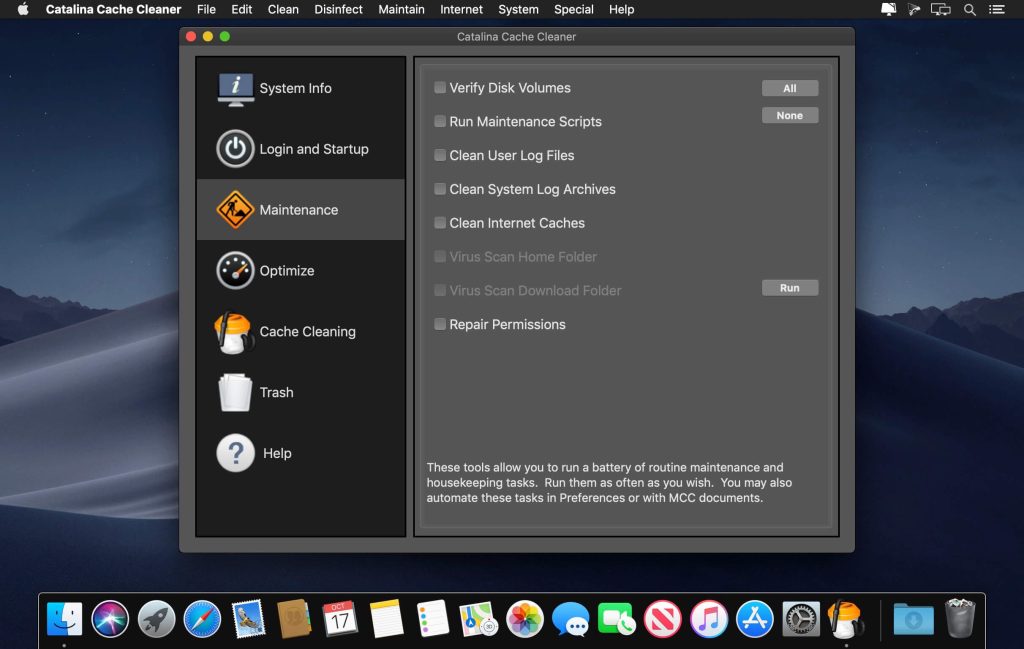 Catalina Cache Cleaner 15.0.5