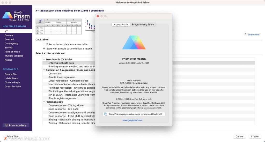 graphpad prism 9 free download mac