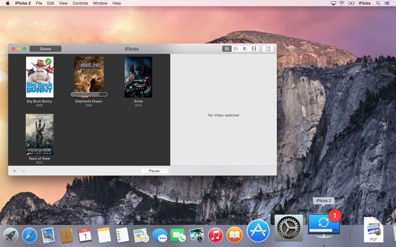 iFlicks 2 for Mac Free Download