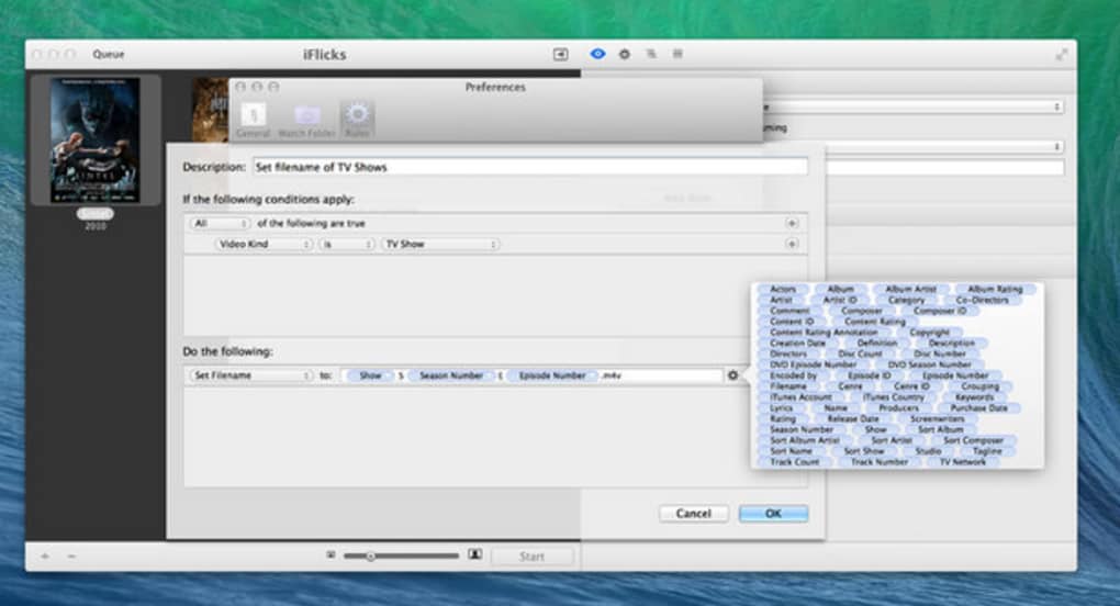 iFlicks 2 for Mac OS X