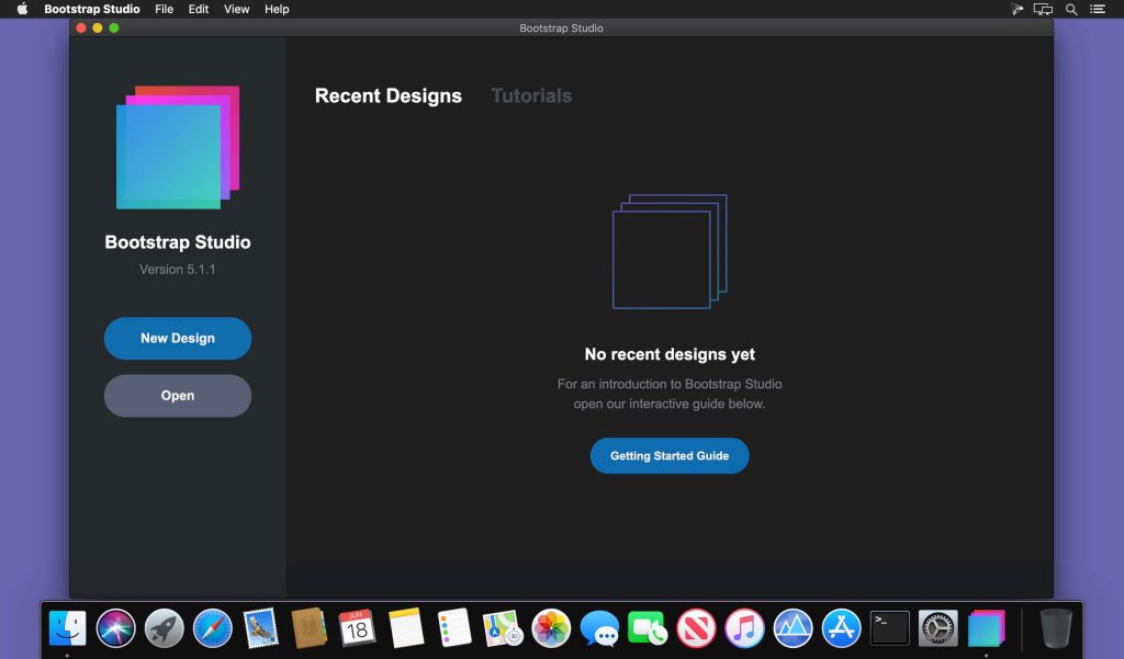 Bootstrap Studio 5.4.1 for Mac Free Download