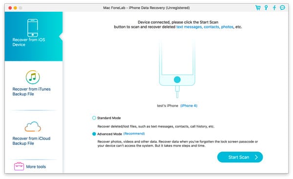 FoneLab Mac iPhone Data Recovery 10.1.26 Full Version Download